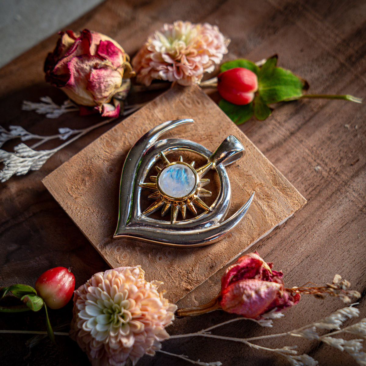 Soluna Moonstone | 925 Silver Pendant